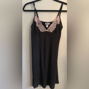 Black and white dotted René Rofé lingerie